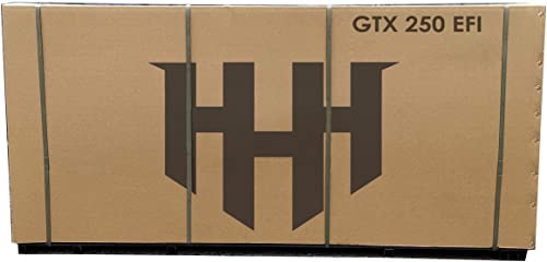 HHH GTX 250 EFI Fuel Injection Motorcycle Manual 6 Speed 250cc Street Bike motorcycle for adults and youth - Sporty Black
