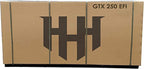 HHH GTX 250 EFI Fuel Injection Motorcycle Manual 6 Speed 250cc Street Bike motorcycle for adults and youth - Sporty Black