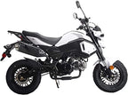 125cc Motorcycle Bike Dirt Bike NEW HELLCAT VADER 125 Gas Motorcycle Bike Street Bike Adults Dirtbike - WHITE color
