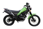 HHH 250cc Motorcycle Model RPS Magician 250cc Dual Sports Enduro 5 Speed Adult Motorcycle Street Bike (Black)