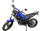 HHH 250cc Motorcycle Model RPS Magician 250cc Dual Sports Enduro 5 Speed Adult Motorcycle Street Bike (Black)