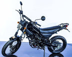 HHH 250cc Motorcycle Model RPS Magician 250cc Dual Sports Enduro 5 Speed Adult Motorcycle Street Bike (Black)
