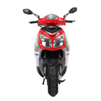 X-PRO 150cc Moped Street Gas Moped 150cc Adult Bike with 13" Aluminum Wheels!(Red)