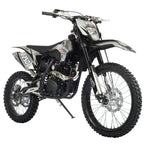 X-PRO 250cc Dirt Bike Zongshen Brand Engine, 5-Speed Manual Transmission, Electric/Kick Start! Big 21"/18" Wheels! (Black)